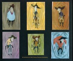 Artwork of Alameda Slim the Sweating Bullets