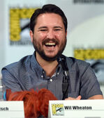 Wil Wheaton attending the 2016 San Diego Comic Con.