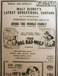 Newspaper print ad