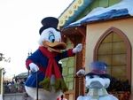 Scrooge in Mickey's Once Upon a Christmas Parade