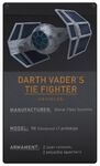 Darth Vader's TIE Fighter Promo