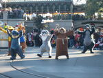 Baloo at the Dreams Come True Parade.