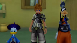 Donald,goufy,ventus