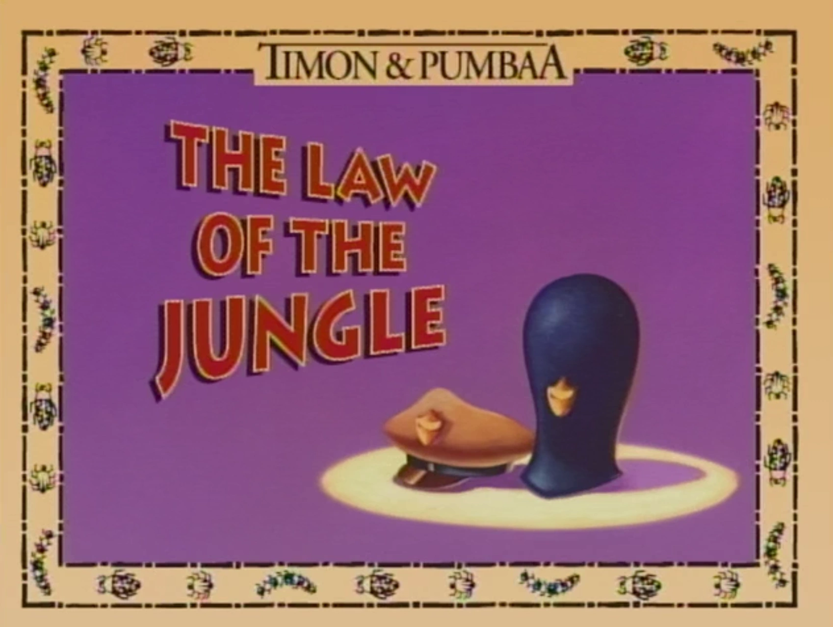 The Law Of The Jungle Disney Wiki Fandom