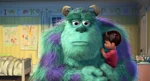 Boo with Sulley.