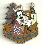 Norway Goofy Pin