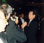 Garry Shandling at the 1992 Emmy Awards.