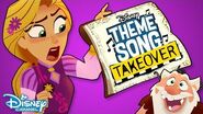 Shorty Theme Song Takeover! Rapunzel's Tangled Adventures Disney Channel