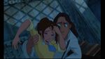 Tarzan and Jane pushed up against the ship's wall