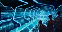 Concept Art for TRON Lightcycles Power Run