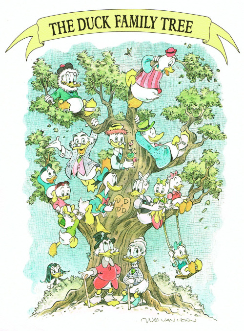 daffy duck family tree