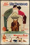 40x60 ugly dachshund and winnie the pooh and the honey tree styleZ JC09271 L