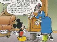 Goofy, disguised as his grandmother.