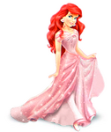 Ariel Redesigned Pink Dress.