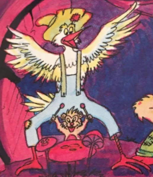 Br'er Stork for Splash Mountain by John Stone