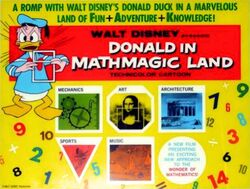 Donald in Mathmagic Land Poster