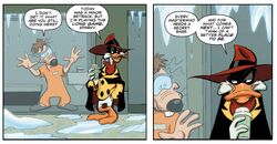 Negaduck teasing master plan