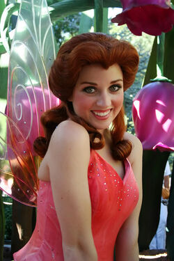 Rosetta at one of the Disney parks.