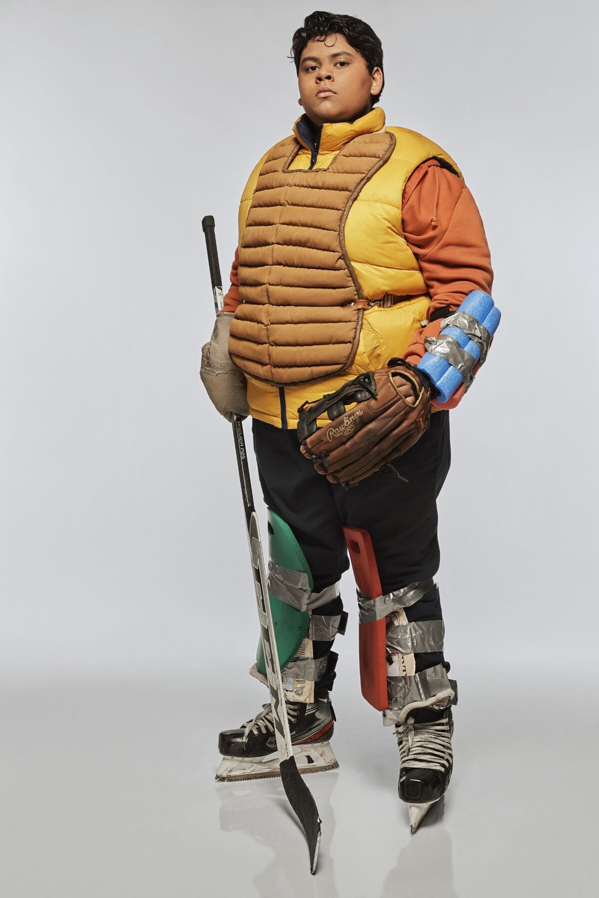 Evan Morrow from The Mighty Ducks: Game Changers Costume, Carbon Costume