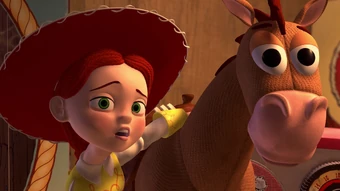 jessie riding bullseye