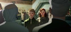 What If...? - 1x01 - What If... Captain Carter Were The First Avenger? - Steve and Peggy