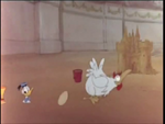 Donald Duck cameo in non-Disney film The Twelve Tasks of Asterix.