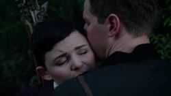 Mary Margret and David reconcile.