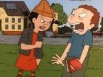 Spinelli threatening Randall in the intro.