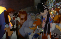 Blancanieves (tras el Lobo) y otros Dibus en Who Framed Roger Rabbit.