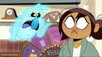 Sharon glares back at Scratch