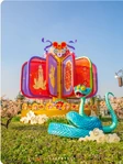Gary De'Snake statue at Shanghai Disneyland (daytime)