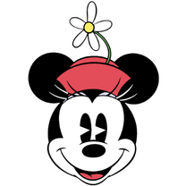 Imagen facial de Minnie clásica.