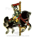 Daisy Duck as Mulan riding Khan pin