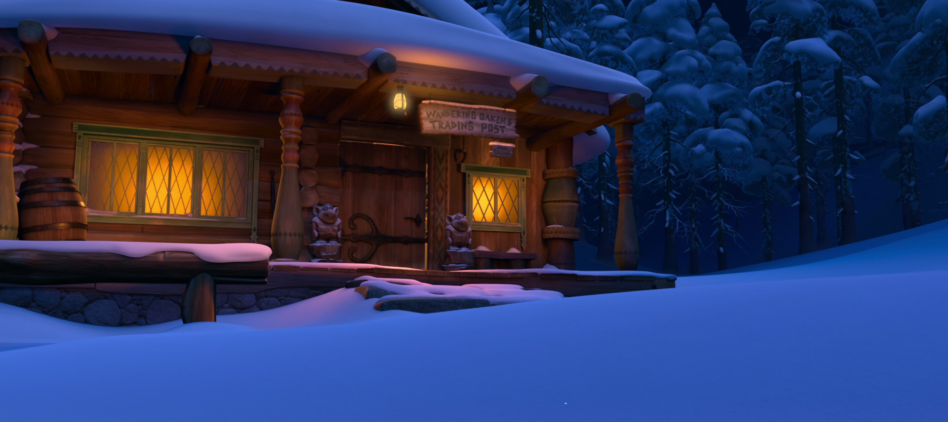 Wandering Oaken's Trading Post and Sauna | Disney Wiki | Fandom