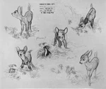 Bambi story sketches