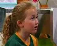 Meisje in Hannah Montana