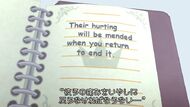 The message created by the "hurt" Namine added to the journal