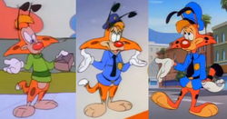 Bonkers' design evolution