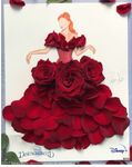 Disenchanted - Giselle's dress rose