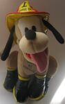 Disney Bean Bag Plush Pluto As a Firedog