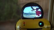 His cameo appearance in Flubber