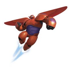 Flying baymax store