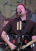 Reddick in 2007 singing the Phineas and Ferb Theme by Bowling for Soup at a concert in Oklahoma City.