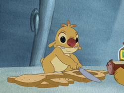 L&S - 1x13 - Swirly - Reuben making sandwiches