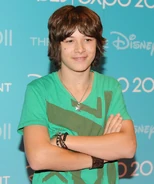 Leo Howard attending the 2011 D23 Expo.