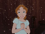 Pixie dust sprinkles on Wendy