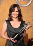 Sally Field poses in the pressroom at the 15th annual Screen Actors' Guild Awards in January 2009.