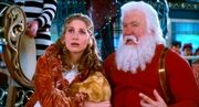Scott, with his wife Carol, in The Santa Clause 3.
