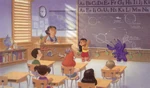 Lilo brings Stitch to school, by Geraldine Kovats