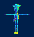 Unused model for Woody in Kingdom Hearts II Final Mix.